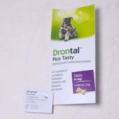 DRONTAL Plus TASTY Obat Cacing Anjing 1pcs no type Tidak ada merek 