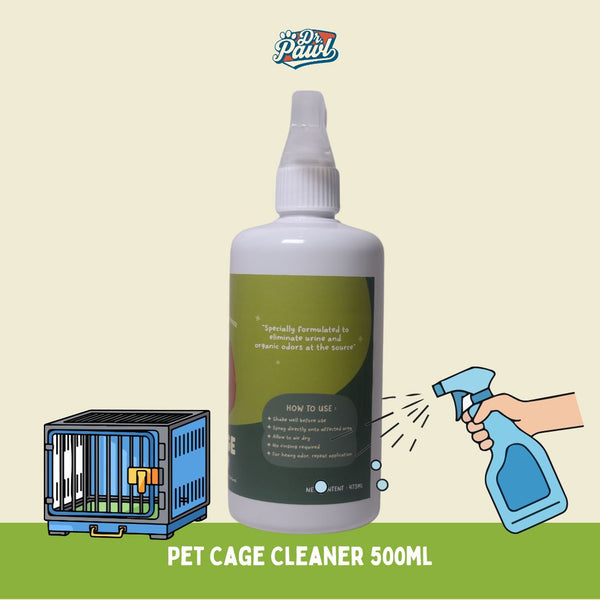 DRPAWL Pembersih Kandang Litter Box Anjing Kucing Pet Cage Cleaner 473ml no type Tidak ada merek 