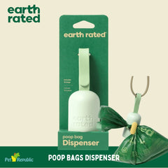 EARTHRATED Tempat Kantong Poop Bags Dispenser Unscented Dog Sanitation Earth rated 
