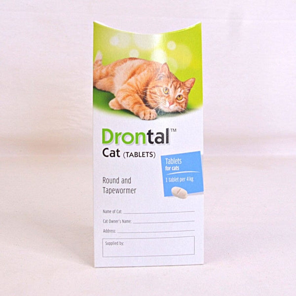ELANCO Obat Cacing Kucing DRONTAL Cat 1tablet Pet Medicated Care Elanco 