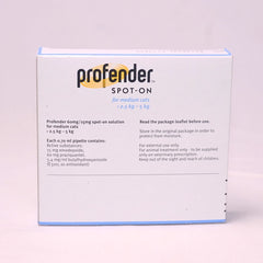 ELANCO Obat Cacing Profender Spot On 2,5kg-5kg Per Box (2pcs) no type Tidak ada merek 