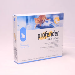ELANCO Obat Cacing Profender Spot On 2,5kg-5kg Per Box (2pcs) no type Tidak ada merek 