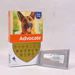 ELANCO Obat Kutu Parasit Anjing ADVOCATE XL Dog 25-40kg no type Tidak ada merek 
