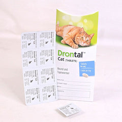 ELANCO Pembasmi Cacing Kucing Drontal For Cat 1tablet no type NoBrand 