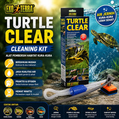 EXOTERRA Alat Pembersih Turtle Clear Cleaning Kit no type Tidak ada merek 