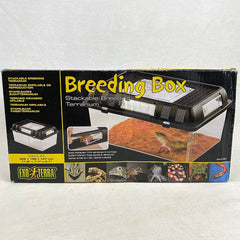 EXOTERRA Kandang Reptil BREEDING Box Medium 30.2x19.6x14.7 cm no type Tidak ada merek 