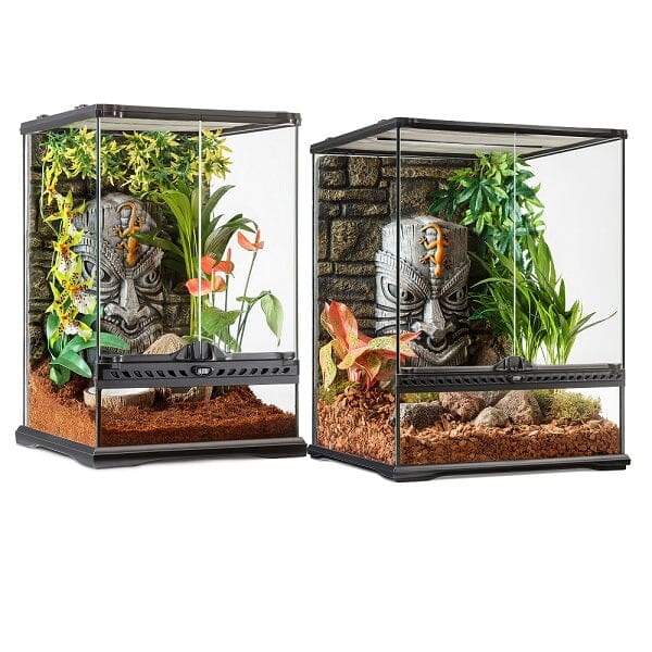 EXOTERRA Kandang Reptil TIKI Small Tall Terrarium 45x45x60cm no type Tidak ada merek 