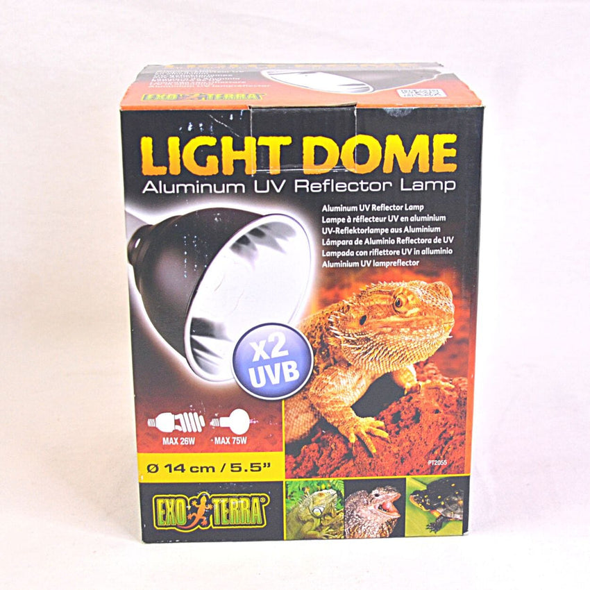 EXOTERRA Rumah Lampu Aluminium Light Dome 14cm no type Tidak ada merek 