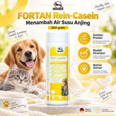 FORTAN Menambah Air Susu Anjing Rein Casein 300gram no type Tidak ada merek 