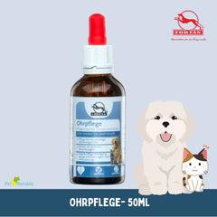 FORTAN Permbersih Telinga Anjing Kucing OHRPFLEGE 50ml no type Tidak ada merek 
