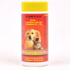 FORTAN Vitamin Anjing Kucing Bulu Cervico 80gr no type Tidak ada merek 