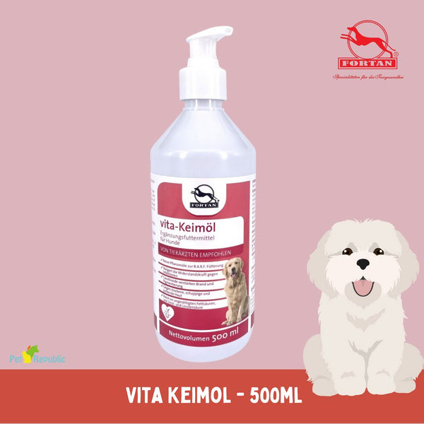 FORTAN Vitamin Bulu Anjing Kucing Vita Keimol 500ml no type Tidak ada merek 