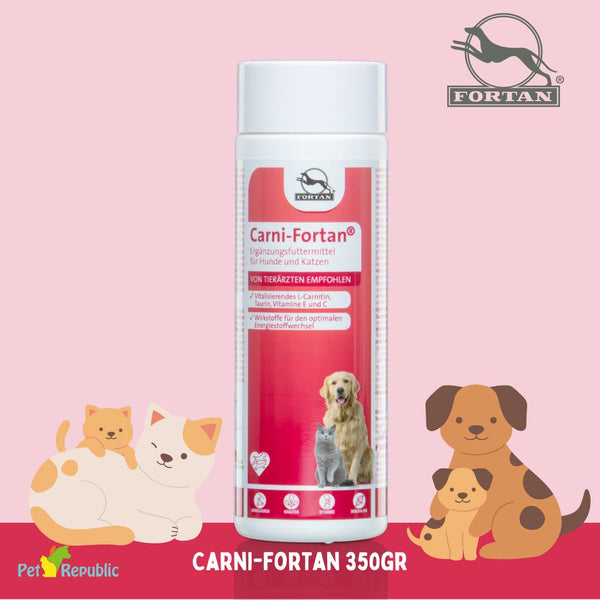 FORTAN Vitamin Kesuburan Anjing Kucing Carni Fortan 350g no type Tidak ada merek 