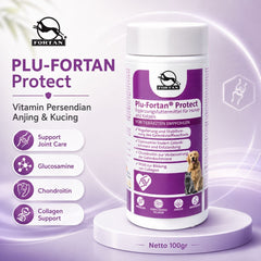 FORTAN Vitamin Persendian Anjing PLUFORTAN 100gram no type Tidak ada merek 