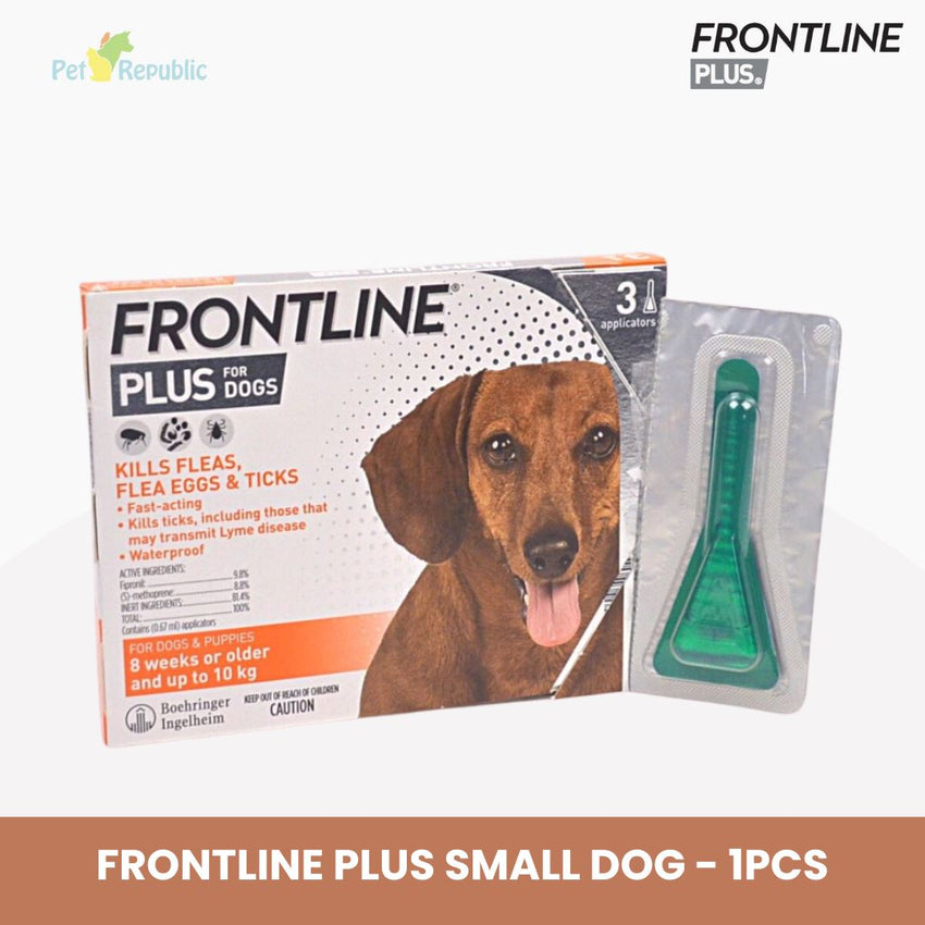 FRONTLINE Plus Obat Kutu Anjing for Small Dog 0-10kg) 1pcs