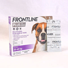 FRONTLINE Plus Obat Kutu Anjing Large Dog 20-40kg 1pcs no type Tidak ada merek 