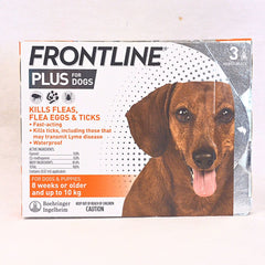 FRONTLINE Plus Pembasmi Kutu Anjing Tetes Small 0-10kg 1pcs no type Tidak ada merek 