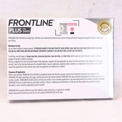 FRONTLINE Plus Pembasmi Kutu Anjing Tetes Small 0-10kg 1pcs no type Tidak ada merek 