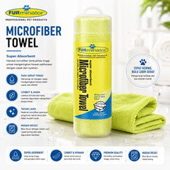 FURMINATOR Handuk Anjing Kucing Microfiber Pet Towel no type Tidak ada merek 