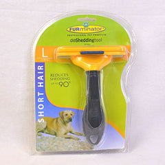 FURMINATOR Sisir Anjing Dog Comb Short Hair Large Grooming Tools Tidak ada merek 