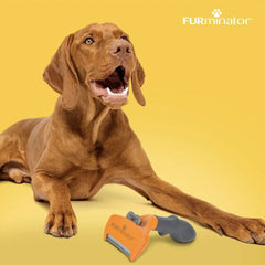 FURMINATOR Sisir Anjing Dog Comb Short Hair Large Grooming Tools Tidak ada merek 