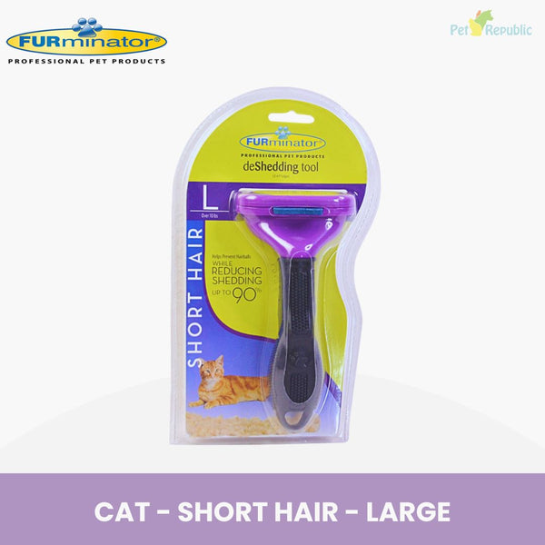 FURMINATOR Sisir Kucing Cat Comb Short Hair Large Grooming Tools Pet Republic Indonesia 