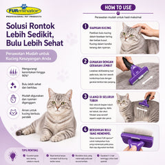 FURMINATOR Sisir Kucing Cat Comb Short Hair Small no type Tidak ada merek 