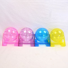 FWUFONG Mainan Hamster Hamster Exercise Ball 12cm Yellow Small Animal Supplies Tidak ada merek 