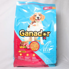 GANADOR Makanan Anjing Adult Roasted Beef 3kg Dog Food Dry Tidak ada merek 