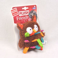 GIGWI 6134 Mainan Anjing OWL Plush Friendz With Squeaker no type Tidak ada merek 