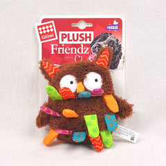 GIGWI 6134 Mainan Anjing OWL Plush Friendz With Squeaker no type Tidak ada merek 