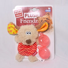 GIGWI 6222 Mainan Anjing Plush Friendz DOG with Squaker Dog Toy Gulapaws 