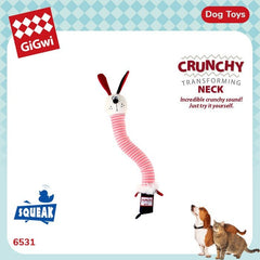 GIGWI 6531 Mainan Anjing Crunchy Neck Plush Friendz Rabbit 34cm no type Tidak ada merek 