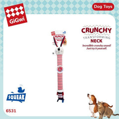 GIGWI 6531 Mainan Anjing Crunchy Neck Plush Friendz Rabbit 34cm no type Tidak ada merek 