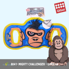 GIGWI 8041 Mainan Anjing Mighty Challenge Gorilla Dog Toy Tidak ada merek 