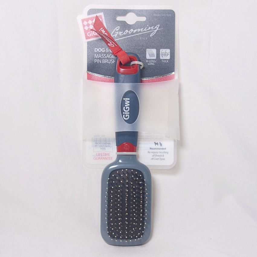 GIGWI 8280 Sisir Anjing Kucing Massage Pin Brush Grooming Tools Tidak ada merek 