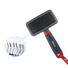 GIGWI 8281 Sisir Anjing Kucing Sikat Slicker Brush with Pin Grooming Tools Tidak ada merek 