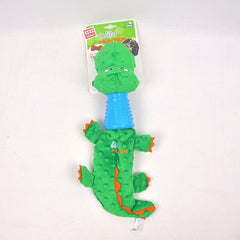 GIGWI 8482 Mainan Anjing Crocodile Plush Dog Toy With TPR Neck no type Tidak ada merek 