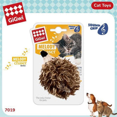 GIGWI Hedgehog Melody Chaser With Activated Sound Chip no type Tidak ada merek 