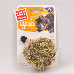 GIGWI Hedgehog Melody Chaser With Activated Sound Chip no type Tidak ada merek 