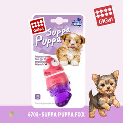 GIGWI Mainan Anakan Anjing Suppa Puppa FOX no type Tidak ada merek 