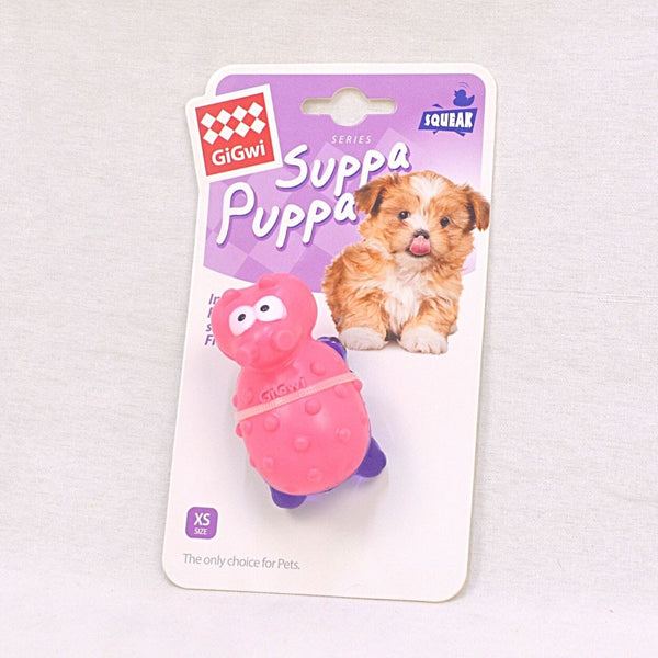 GIGWI Mainan Anakan Anjing Suppa Puppa HIPPO no type GIGWI 