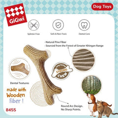 GIGWI Mainan Anjing Dog Chew Wooden Antler XS no type GIGWI 