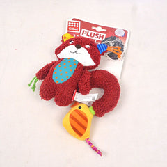 GIGWI Mainan Anjing Plush Friendz Squirrel Squeaker Crinkle Paper no type Tidak ada merek 