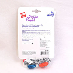 GIGWI Mainan Anjing Suppa Puppa Racoon Squeaker Crinkle Inside 15cm no type Tidak ada merek 