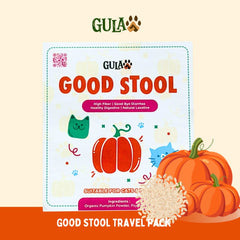 GULAPAWS Anti Diare Sembelit Kembung Anjing Kucing Vitamin Pencernaan Good Stool Travel Pack Pet Vitamin & Supplement Tidak ada merek 