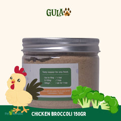GULAPAWS Kaldu Anjing Kucing Chicken Broccoli Extract Broth Powder 150gr Pet Vitamin & Supplement Tidak ada merek 