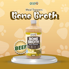 GULAPAWS Makanan Anjing Kucing Beef Bone Broth 500ml frozen food Pet Republic Indonesia 
