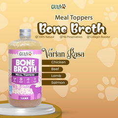 GULAPAWS Makanan Anjing Kucing Lamb Bone Broth 500ml Frozen Food Pet Republic Indonesia 