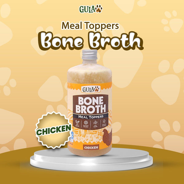 GULAPAWS Makanan Anjing Kucing Topper Chicken Bone Broth 500ml frozen food Pet Republic Indonesia 